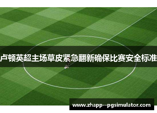 卢顿英超主场草皮紧急翻新确保比赛安全标准